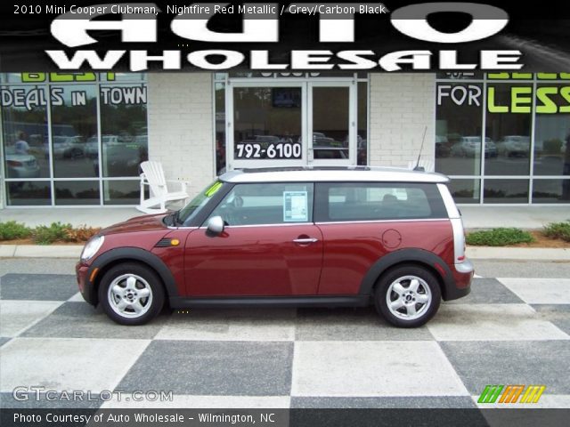 2010 Mini Cooper Clubman in Nightfire Red Metallic