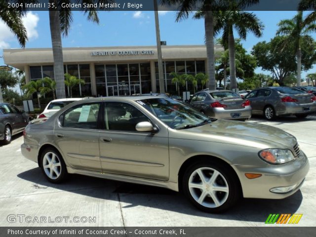 2004 Infiniti I 35 in Golden Sand Metallic