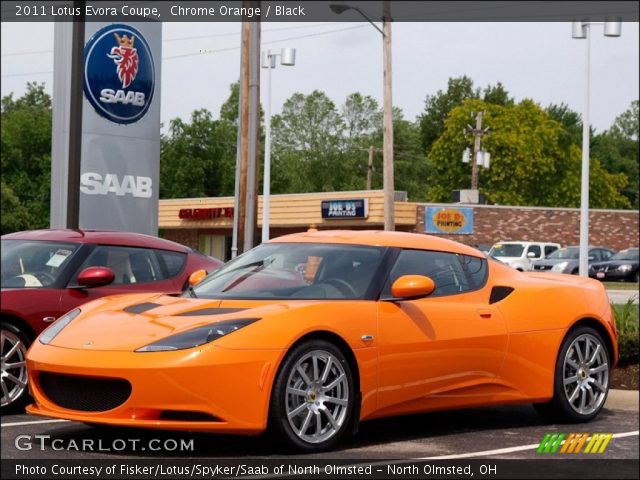 2011 Lotus Evora Coupe in Chrome Orange