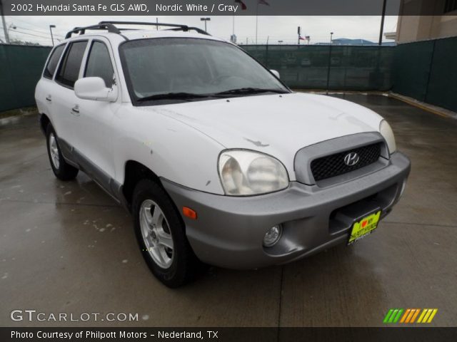 2002 Hyundai Santa Fe GLS AWD in Nordic White