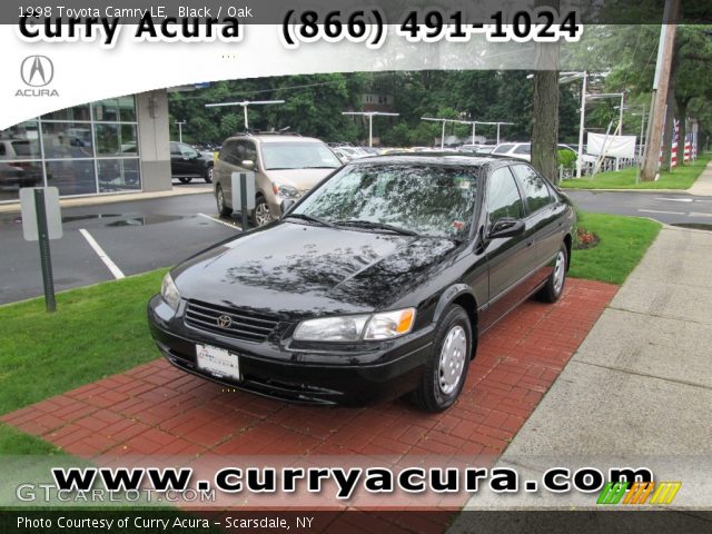 1998 Toyota Camry LE in Black