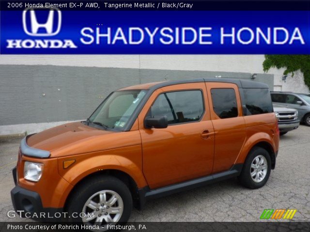 2006 Honda Element EX-P AWD in Tangerine Metallic