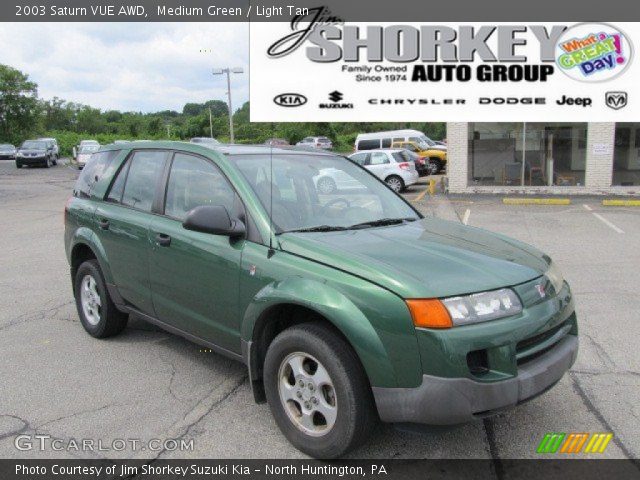 2003 Saturn VUE AWD in Medium Green