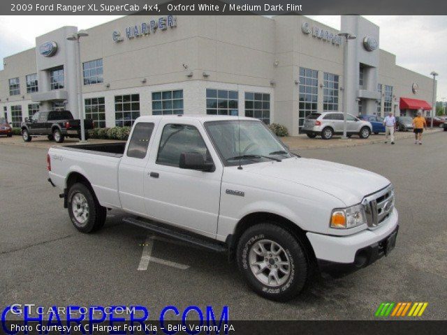 2009 Ford Ranger XL SuperCab 4x4 in Oxford White
