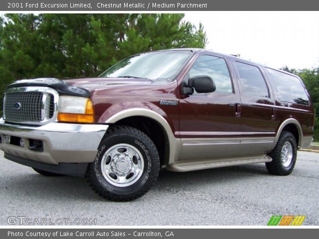 2001 Ford Excursion Limited in Chestnut Metallic