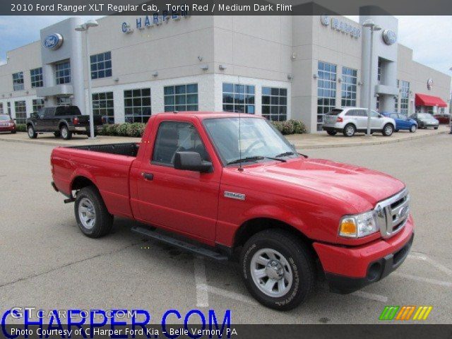 2010 Ford Ranger XLT Regular Cab in Torch Red
