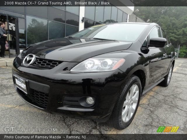 2008 Mazda CX-7 Grand Touring AWD in Brilliant Black