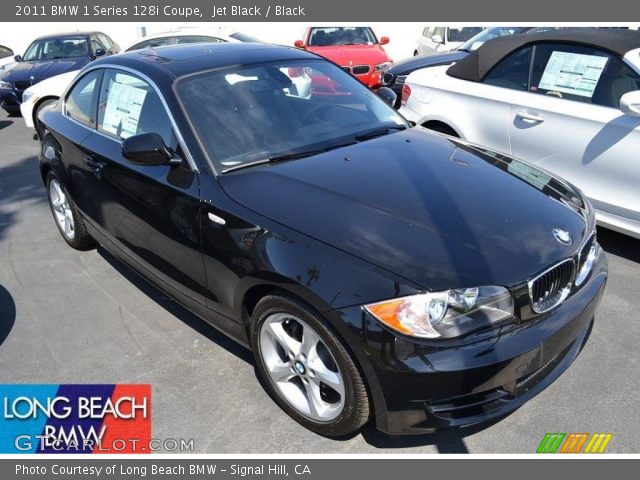 2011 BMW 1 Series 128i Coupe in Jet Black