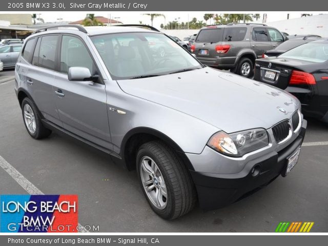 2005 BMW X3 3.0i in Silver Gray Metallic