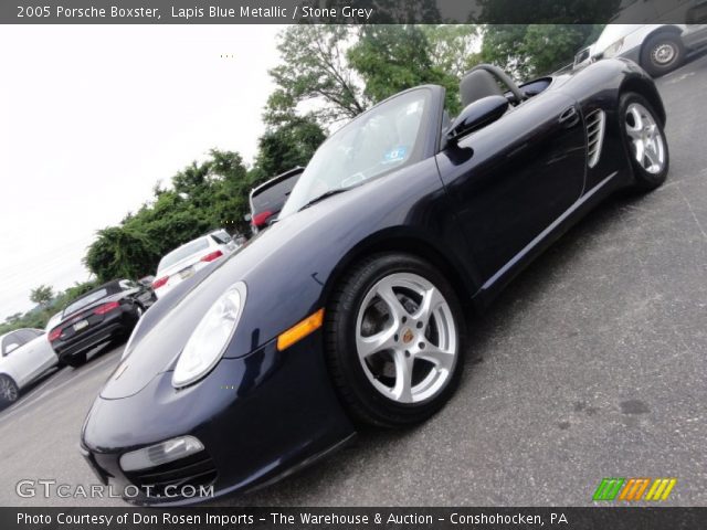 2005 Porsche Boxster  in Lapis Blue Metallic