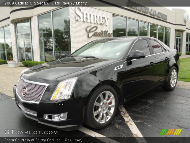 2009 Cadillac CTS Sedan in Black Raven