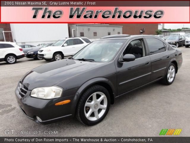 2001 Nissan Maxima SE in Gray Lustre Metallic
