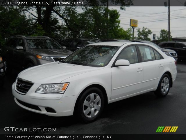2010 Hyundai Sonata GLS in Pearl White