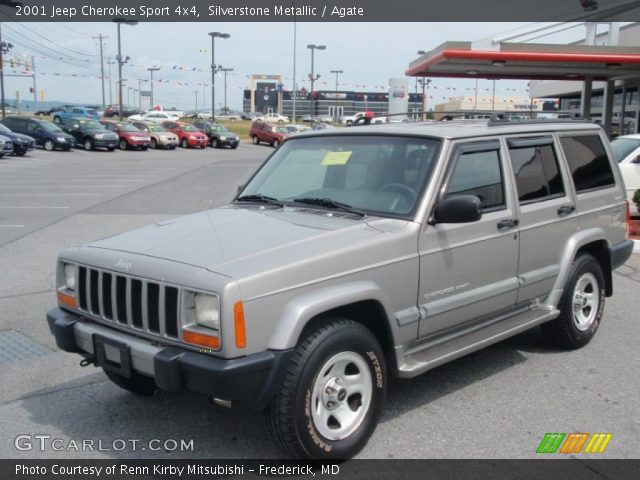 2001 Jeep Cherokee Sport 4x4 in Silverstone Metallic