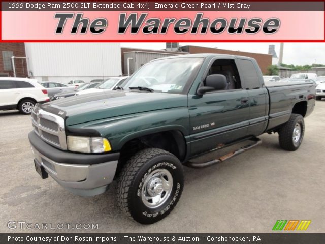 1999 Dodge Ram 2500 SLT Extended Cab 4x4 in Emerald Green Pearl