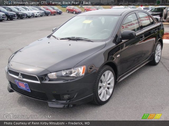 2010 Mitsubishi Lancer GTS in Tarmac Black Pearl