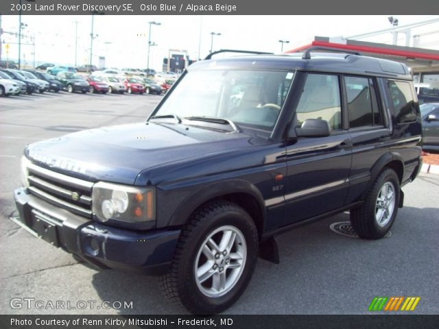 2003 Land Rover Discovery SE in Oslo Blue