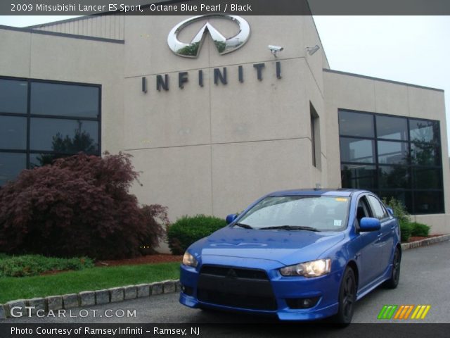 2009 Mitsubishi Lancer ES Sport in Octane Blue Pearl