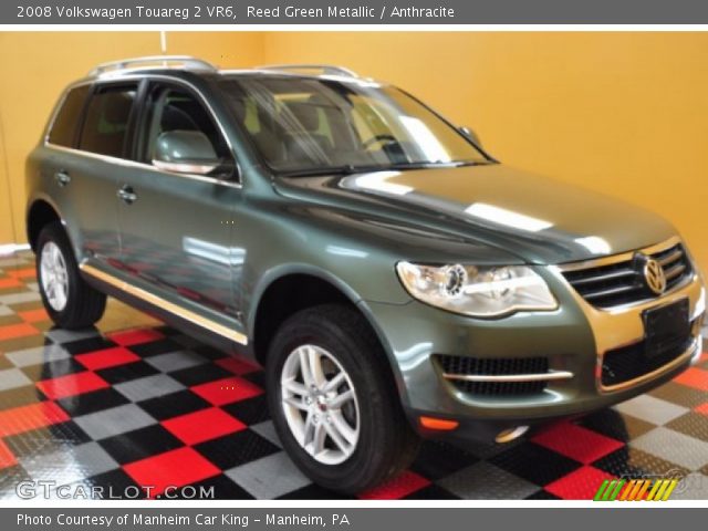 2008 Volkswagen Touareg 2 VR6 in Reed Green Metallic