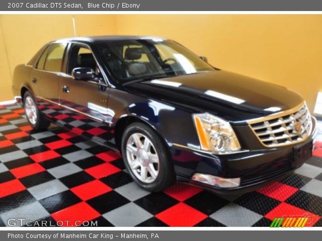 2007 Cadillac DTS Sedan in Blue Chip