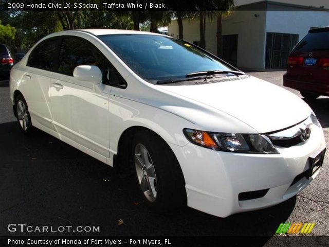 2009 Honda Civic LX-S Sedan in Taffeta White