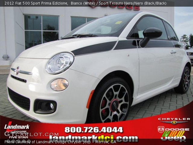 2012 Fiat 500 Sport Prima Edizione in Bianco (White)