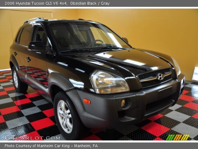 2006 Hyundai Tucson GLS V6 4x4 in Obsidian Black