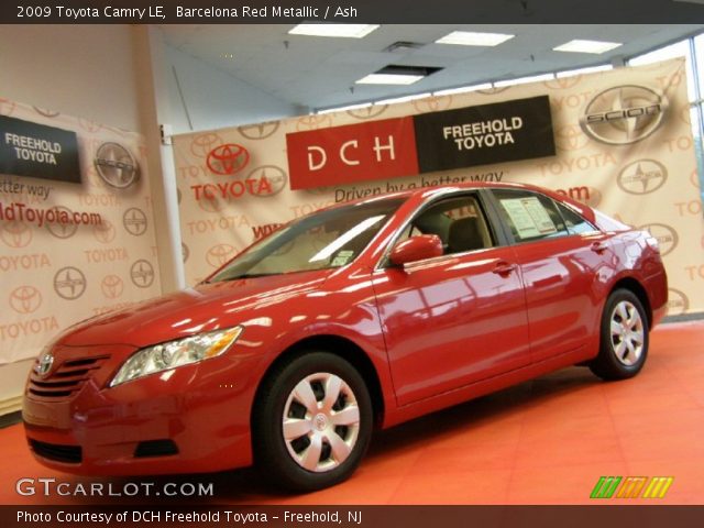 2009 Toyota Camry LE in Barcelona Red Metallic