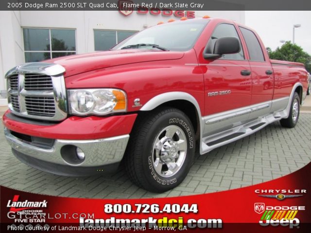 2005 Dodge Ram 2500 SLT Quad Cab in Flame Red