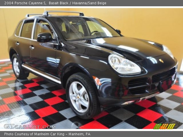 2004 Porsche Cayenne S in Basalt Black