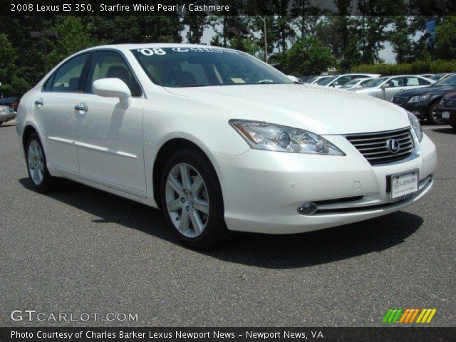 2008 Lexus ES 350 in Starfire White Pearl