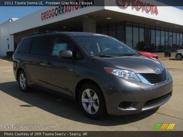 2011 Toyota Sienna LE in Predawn Gray Mica