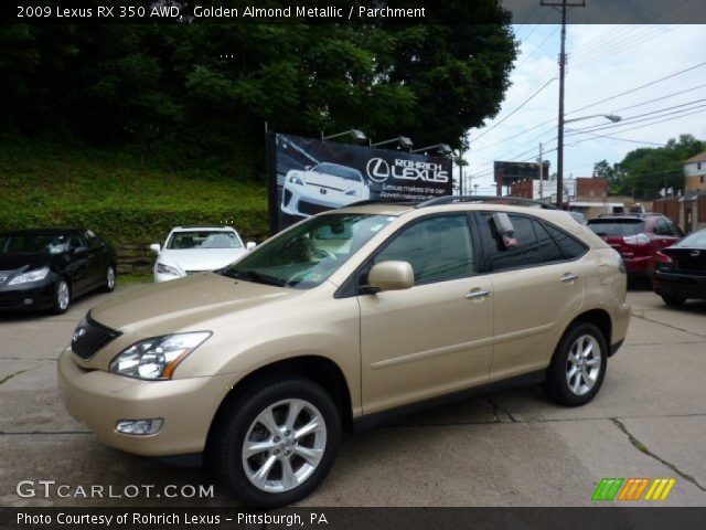 2009 Lexus RX 350 AWD in Golden Almond Metallic