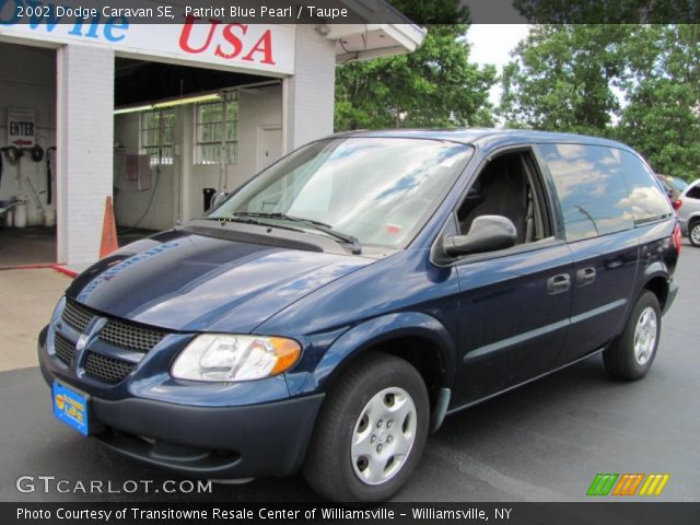 2002 Dodge Caravan SE in Patriot Blue Pearl