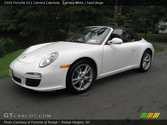 2009 Porsche 911 Carrera Cabriolet in Carrara White