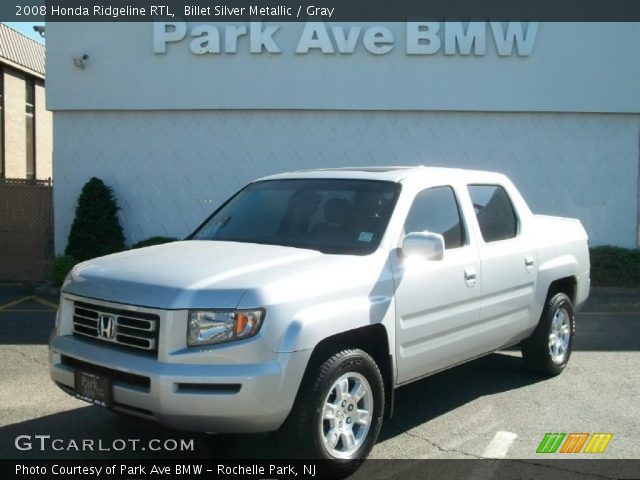 2008 Honda Ridgeline RTL in Billet Silver Metallic