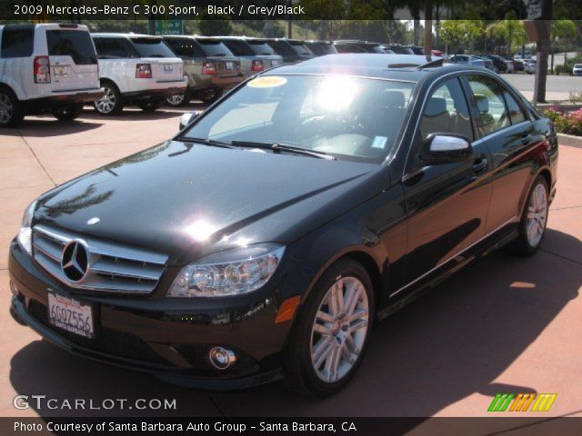 2009 Mercedes-Benz C 300 Sport in Black