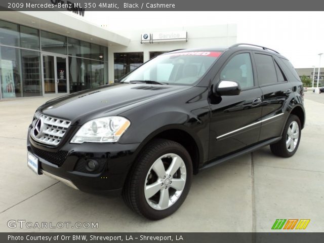2009 Mercedes-Benz ML 350 4Matic in Black