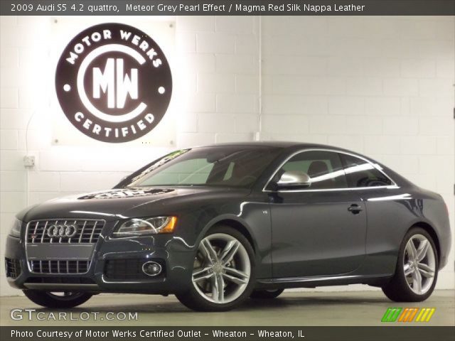 2009 Audi S5 4.2 quattro in Meteor Grey Pearl Effect