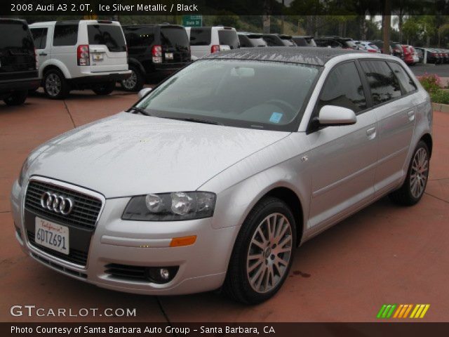 2008 Audi A3 2.0T in Ice Silver Metallic