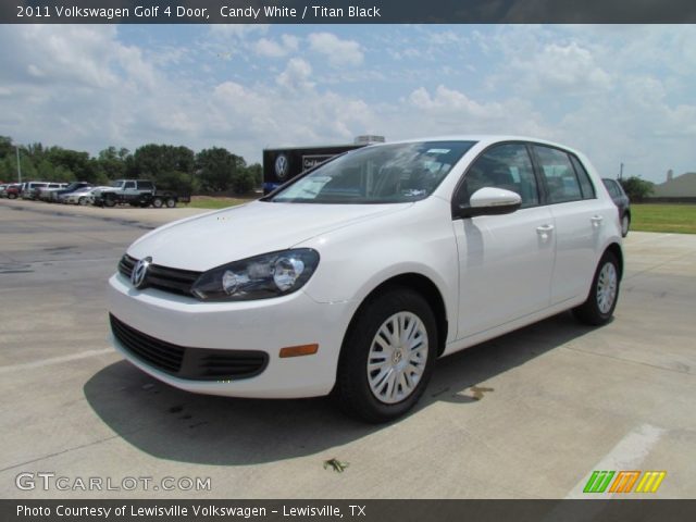 2011 Volkswagen Golf 4 Door in Candy White