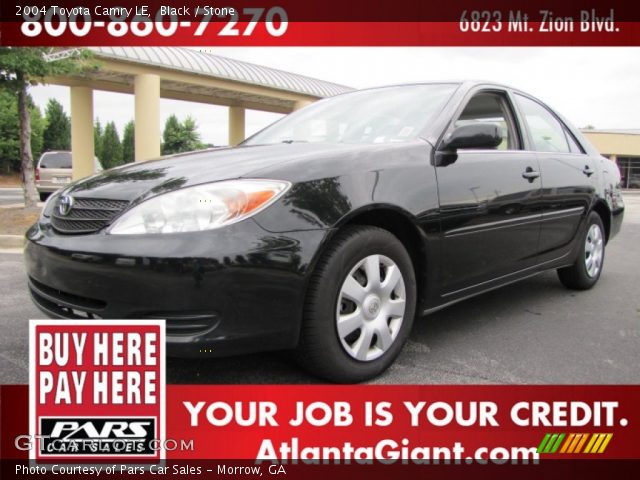 2004 Toyota Camry LE in Black