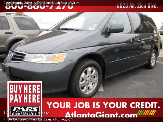 2004 Honda Odyssey EX in Sage Brush Pearl