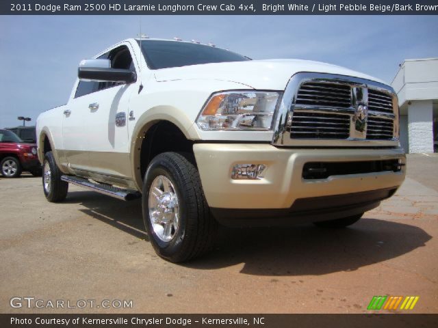2011 Dodge Ram 2500 HD Laramie Longhorn Crew Cab 4x4 in Bright White