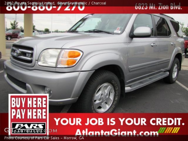 2002 Toyota Sequoia Limited in Silver Sky Metallic