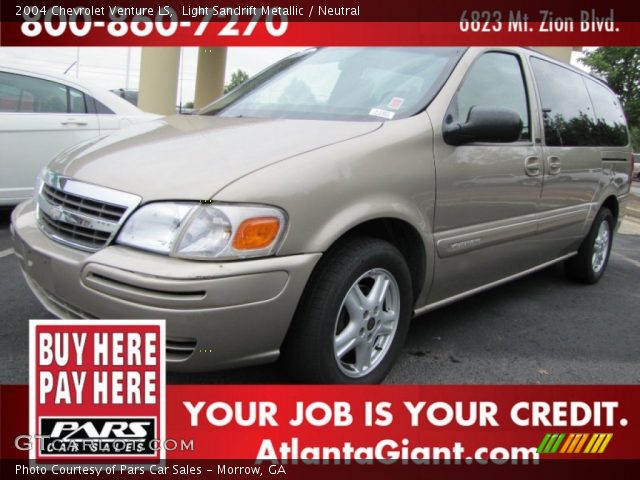 2004 Chevrolet Venture LS in Light Sandrift Metallic