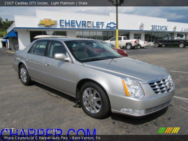 2007 Cadillac DTS Sedan in Light Platinum