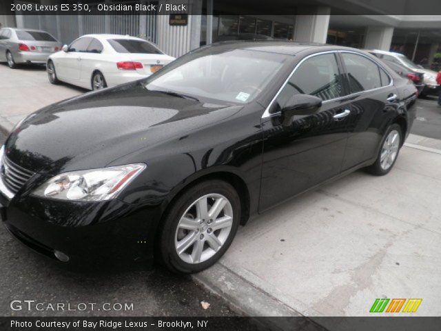2008 Lexus ES 350 in Obsidian Black