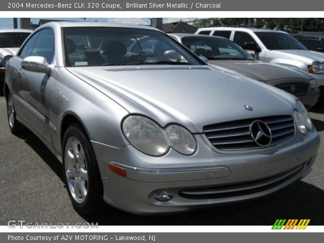 2004 Mercedes-Benz CLK 320 Coupe in Brilliant Silver Metallic