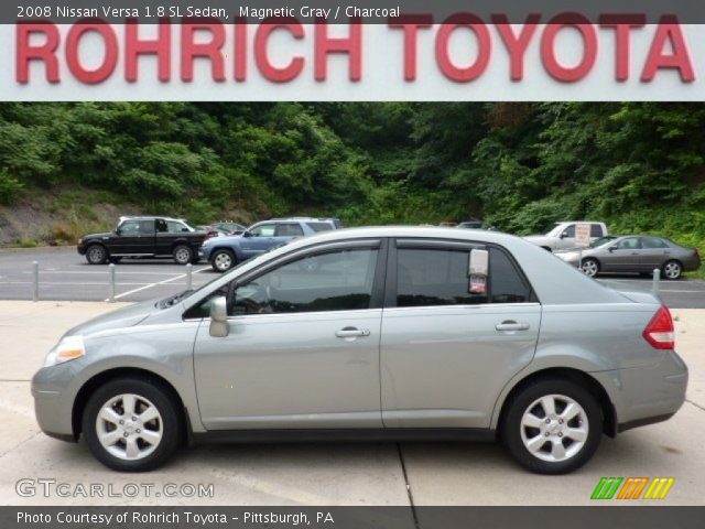 2008 Nissan Versa 1.8 SL Sedan in Magnetic Gray